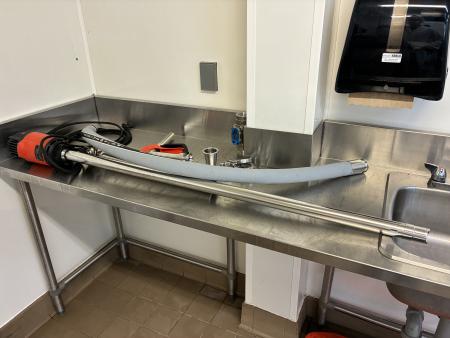 Pompe à baril alimentaire